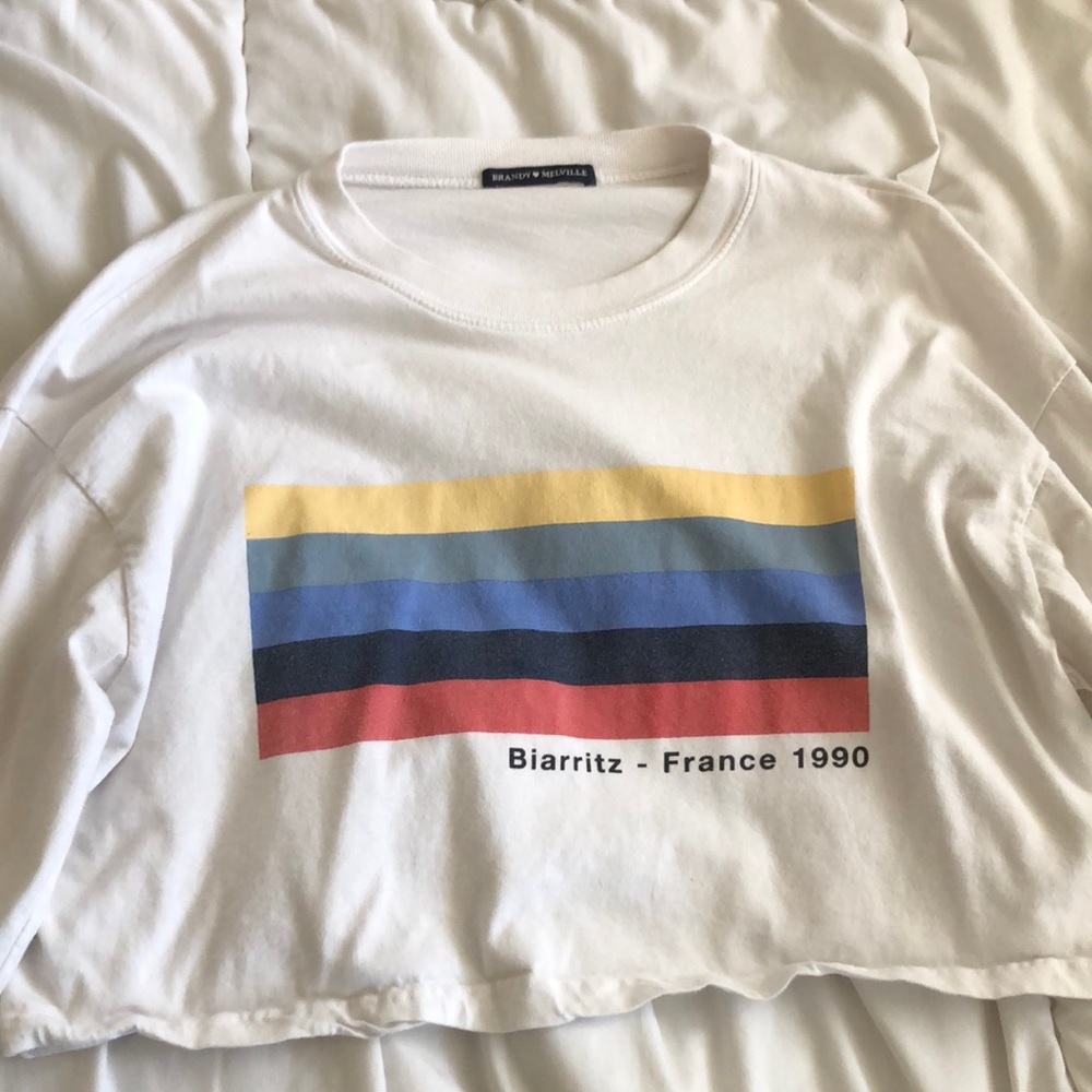 Brandy Melville France 1990 Crop Longsleeve